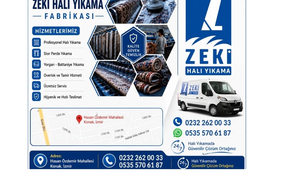 Konak Hasan Özdemir Mahallesi Halı Yıkama